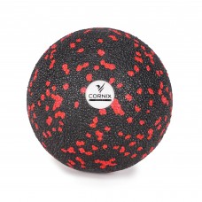 Масажний м"яч Cornix EPP Ball 8 см, чорний-червоний, код: XR-0128