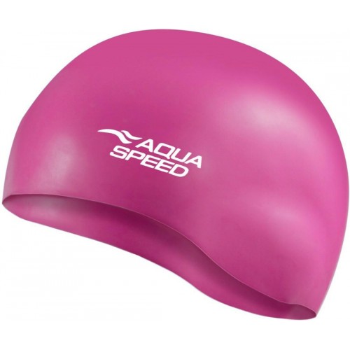 Шапка для плавання Aqua Speed Mono темно-рожевий, код: 5908217662033