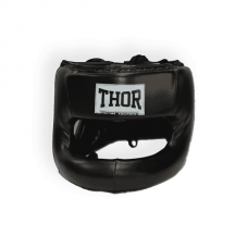 Шолом для боксу Thor Nose Protecrion XL, шкіра, чорний, код: 707 (Leather), код: BLK XL