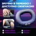 Еспандер кистьовий силіконовий PowerPlay Hand Grip Large 25 кг, сірий, код: PP_4337_Grey_25kg