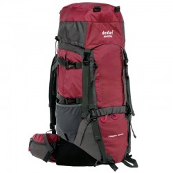 Рюкзак туристичний Deuter 80+10л з каркасною спинкою, червоний, код: G80-10_R