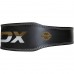 Пояс для важкої атлетики шкіряний RDX 6 2XL Black Gold, код: WBS-6RB-2XL