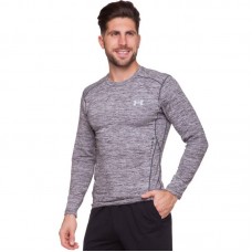 Лонгслів спортивний чоловічий Under Armour 2XL, зріст 180-185, сірий, код: CO-8636_2XLGR