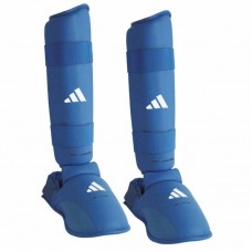 Захист гомілки та стопи Adidas з ліцензією WKF L, синій, код: 15559-665