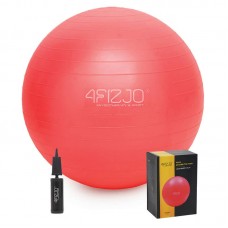 М"яч для фітнесу (фітбол) 4Fizjo Anti-Burst  550 мм, червоний, код: P-5907222931509