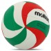 М"яч волейбольний Molten PVC №5 білий-зелений-червоний, код: V5M1500 М"яч волейбольний Molten PVC №5 білий-зелений-червоний, код: V5M1500