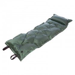 Килимок самонадувающийся з подушкою Camping зелений, код: TY-0559_G