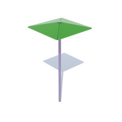 Грибок для пісочниці Miros 1210х1210х2490 мм, код: DIO226