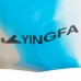 Шапочка для плавання силіконова для дорослих Yingfa Camouflage фіолетовий-блакитний, код: C0065_VN