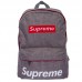 Міський рюкзак Supreme 16л, світло-сірий-червоний, код: GA-0510_LGRR