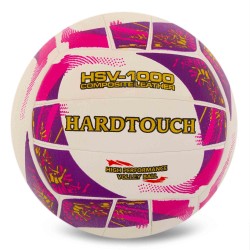 М'яч волейбольний Hard Touch Composite Leather №5, білий-рожевий, код: VB-4058_WP М'яч волейбольний Hard Touch Composite Leather №5, білий-рожевий, код: VB-4058_WP