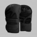 Рукавиці для ММА неопренові RDX T15 Noir Inner Matte L, чорний, код: GSR-T15MB-L