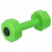 Гантелі для фітнесу пластикові Champion 2х2кг, салатовий, код: TA-9820-2_LG Гантелі для фітнесу пластикові Champion 2х2кг, салатовий, код: TA-9820-2_LG