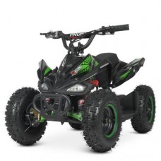 Дитячий електромобіль Profi Квадроцикл, чорний-зелений, код: HB-EATV800B-5ST(MP3)-MP