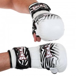 Рукавиці для рукопашного бою Twins 8oz, білий, код: BO-5069_8W