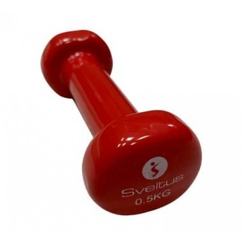 Гантель для фітнесу вінілова Sveltus 1x0,5 кг, код: SLTS-1180-9 Гантель для фітнесу вінілова Sveltus 1x0,5 кг, код: SLTS-1180-9