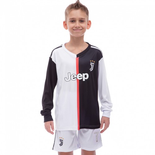 Форма футбольна з довгим рукавом дитяча SP-Sport Juventus Rpnaldo 7, XS-22, зріст 116, код: CO-1678-W_XS-22
