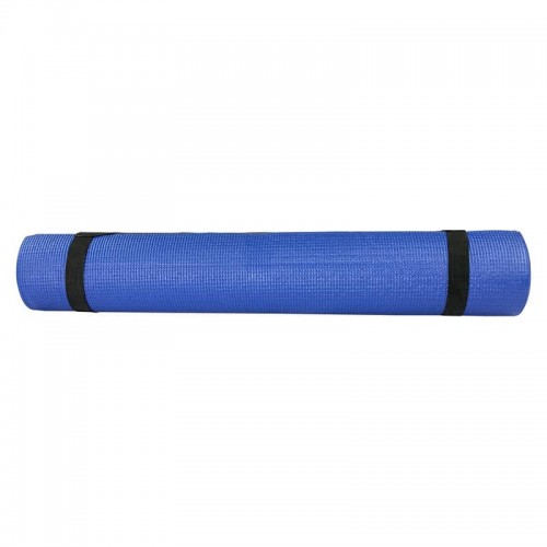 Коврик для фітнеса Stein PVC 1830x610x4 мм, блакитний, код: DB9739-0.4-ST