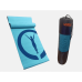 Комплект килимок для йоги з сумкою LiveUp Printed Yoga MAT + Bag, 1730x610x6 мм, блакитний, код: 2000033624011