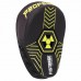 Лапа вигнута для боксу та єдиноборств Fistrage Flex 240x180x60 мм, 2шт, чорний-салатовий, код: VL-5485_BKLG