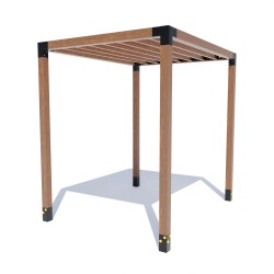 Пергола Miros 2500х2500х2000 мм, код: BRI136.1 Пергола Miros 2500х2500х2000 мм, код: BRI136.1