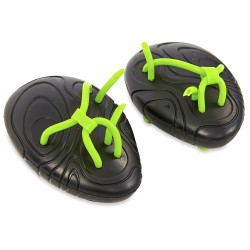 Лопатки для плавання круглі MadWave Egg Trainer чорний, код: M074301-S52