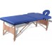 Стіл масажний складальний VidaXL з дерев"яним каркасом, 2 зони, код: M-6573355-IN