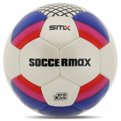 М'яч футбольний Soccermax Crystal №5 PU, білий-червоний, код: FB-4192_WR М'яч футбольний Soccermax Crystal №5 PU, білий-червоний, код: FB-4192_WR