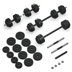 Гантелі з функцією штанги 2в1 Fit-On 28кг, код: 2020-0003 Гантелі з функцією штанги 2в1 Fit-On 28кг, код: 2020-0003