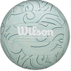 М"яч волейбольний Wilson Shoreline Soft Gen VB Bl OF №5, білий-зелений, код: 097512774062 М"яч волейбольний Wilson Shoreline Soft Gen VB Bl OF №5, білий-зелений, код: 097512774062