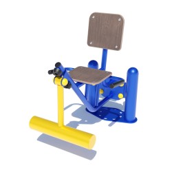 Вуличний тренажер Brustyle “Розгинач стегна” односторонній, код: SG128.2