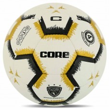 М"яч футзальний Core Pro №4, білий-жовтий, код: FB-4154_WY