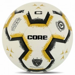 М"яч футзальний Core Pro №4, білий-жовтий, код: FB-4154_WY