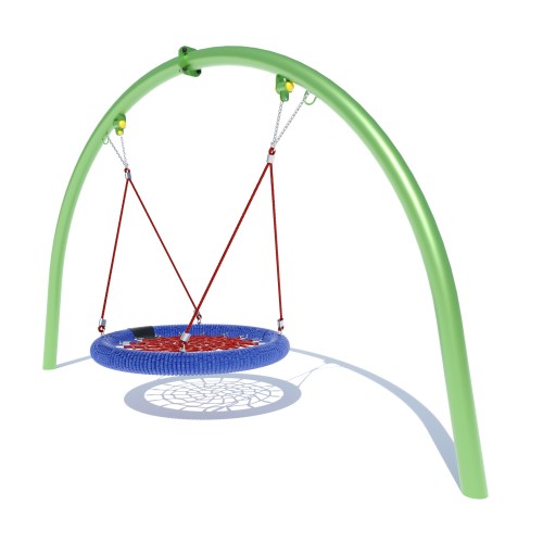 Гойдалка Miros “Гніздо” 3590х1200х2130 мм, код: LIK1481 Гойдалка Miros “Гніздо” 3590х1200х2130 мм, код: LIK1481