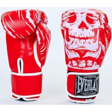 Рукавички боксерські Everlast Skull, код: BO-5493