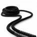 Канат для кросфіту Orlins 12 м, діаметр 45 мм бавовняний чорний, код: RO-126