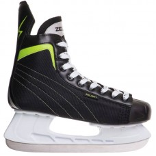 Ковзани хокейні Zelart розмір 42, чорний-салатовий, код: Z-0890_42