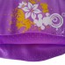 Шапочка для плавання SNS для довгого волосся KW-3Ф purple flowers, фіолетовий, код: 11346-SNS