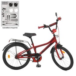 Велосипед дитячий Profi Kids Speed Racer d=20, червоний, код: Y20311-MP