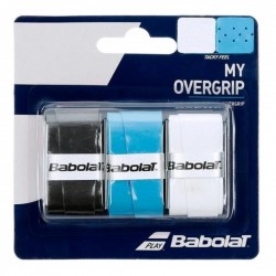Обмотка Babolat My overgrip X 3 black/blue/white, код: 3324921393667
