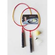 Набір міні для бадмінтону Flash Set MB-125 (2ракетки+1волан+ 1 м'яч+чохол прозорий), код: 4719094950066