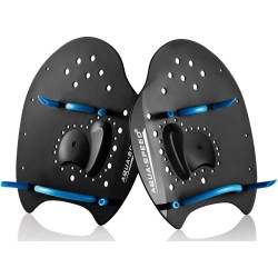 Лопатки для плавання Aqua SpeedSkill Paddle L 215х200 мм чорний-синій, код: 5908217617910