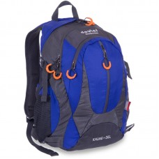 Рюкзак туристичний із каркасною спинкою Deuter 35 л синій, код: G25_BL