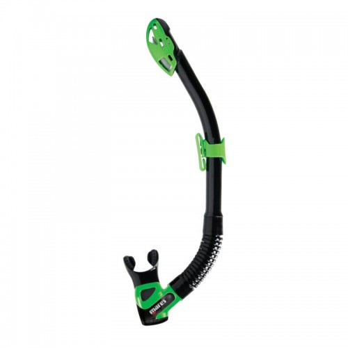 Трубка для дайвінгу Mares Rebel Dry чорно-зелена, код: 2023111407702 Трубка для дайвінгу Mares Rebel Dry чорно-зелена, код: 2023111407702