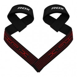 Лямки для тяги RDX S4 Gym Cotton Gel Straps Black Plus, код: WAC-S4B+