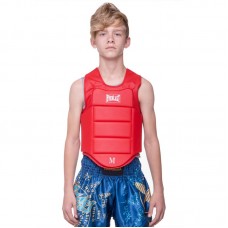 Захист корпусу для карате дитяча Everlast M (10-11 років), червоний, код: BO-3951_MR