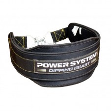 Пояс для обтяжень Power System Dipping Beast Black/Yellow, код: PS-3860_Black/Yellow