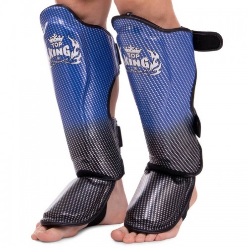 Захист гомілки та стопи для єдиноборств Top King Super Star S синій, код: TKSGSS-01_SBL-S52 Захист гомілки та стопи для єдиноборств Top King Super Star S синій, код: TKSGSS-01_SBL-S52
