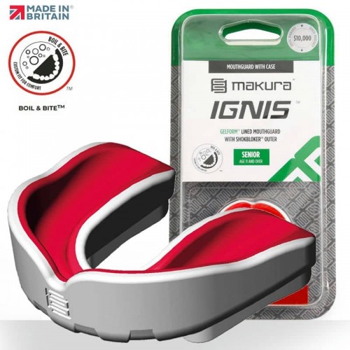 Капа Makura Ingis доросла (вік 11+) White/Red, код: Ingis_SR_Wh/Red-PP