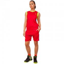 Форма баскетбольна жіноча PlayGame Lingo XL (46-48), червоний-салатовий, код: LD-8295W_XLRLG